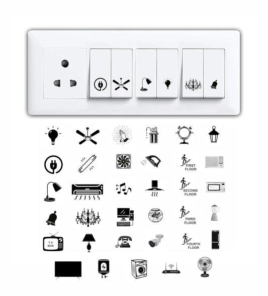 A4 Switch Stickers